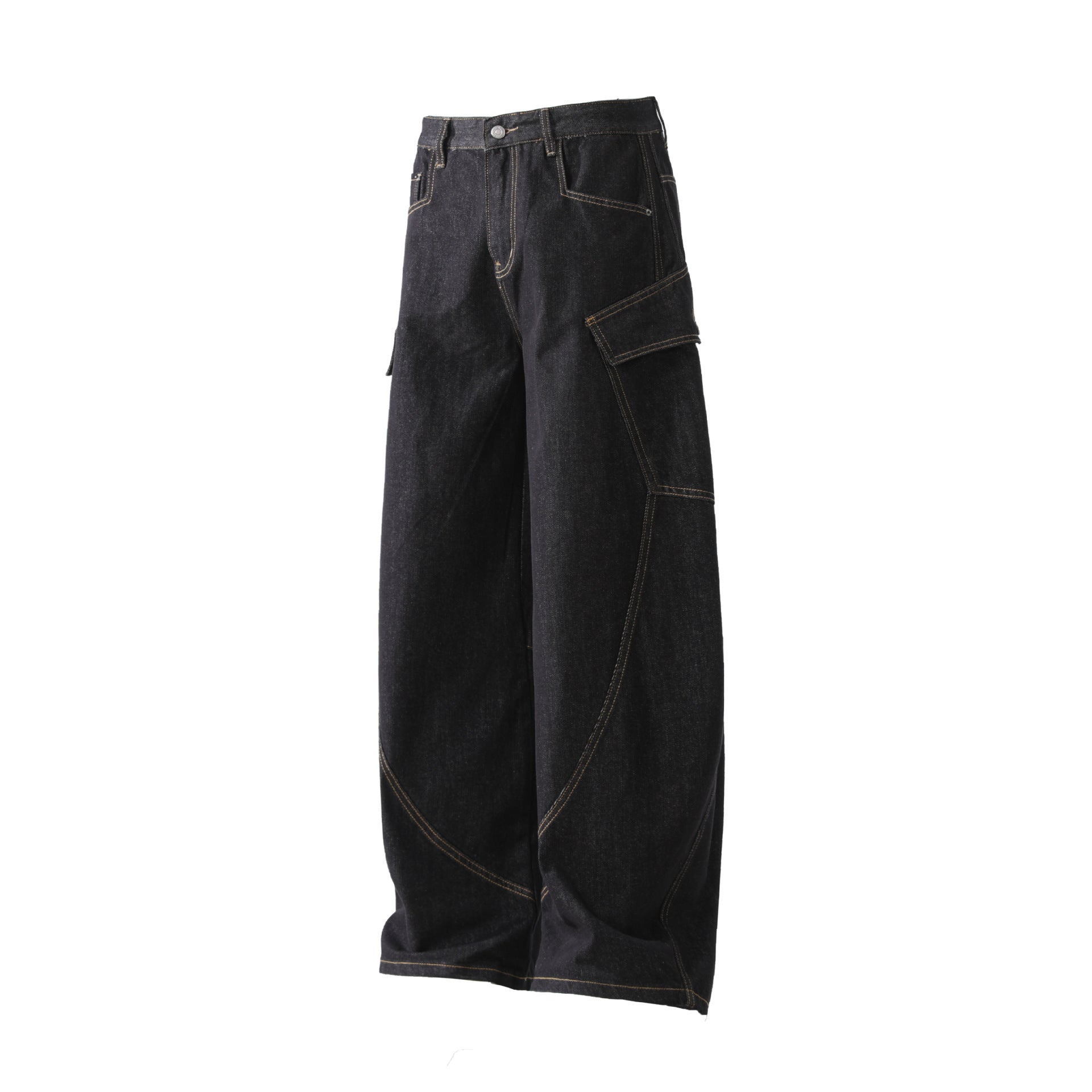New vintage loose straight jeans