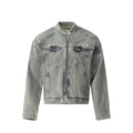Denim fashion loose jacket