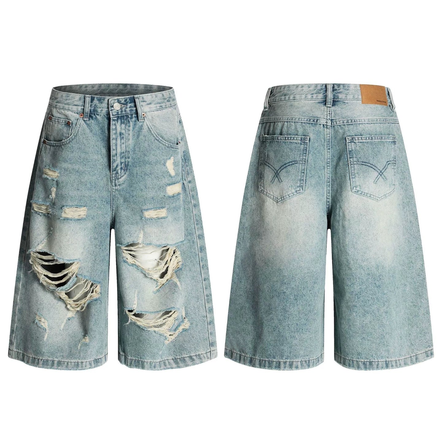 Fashion sports loose shorts
